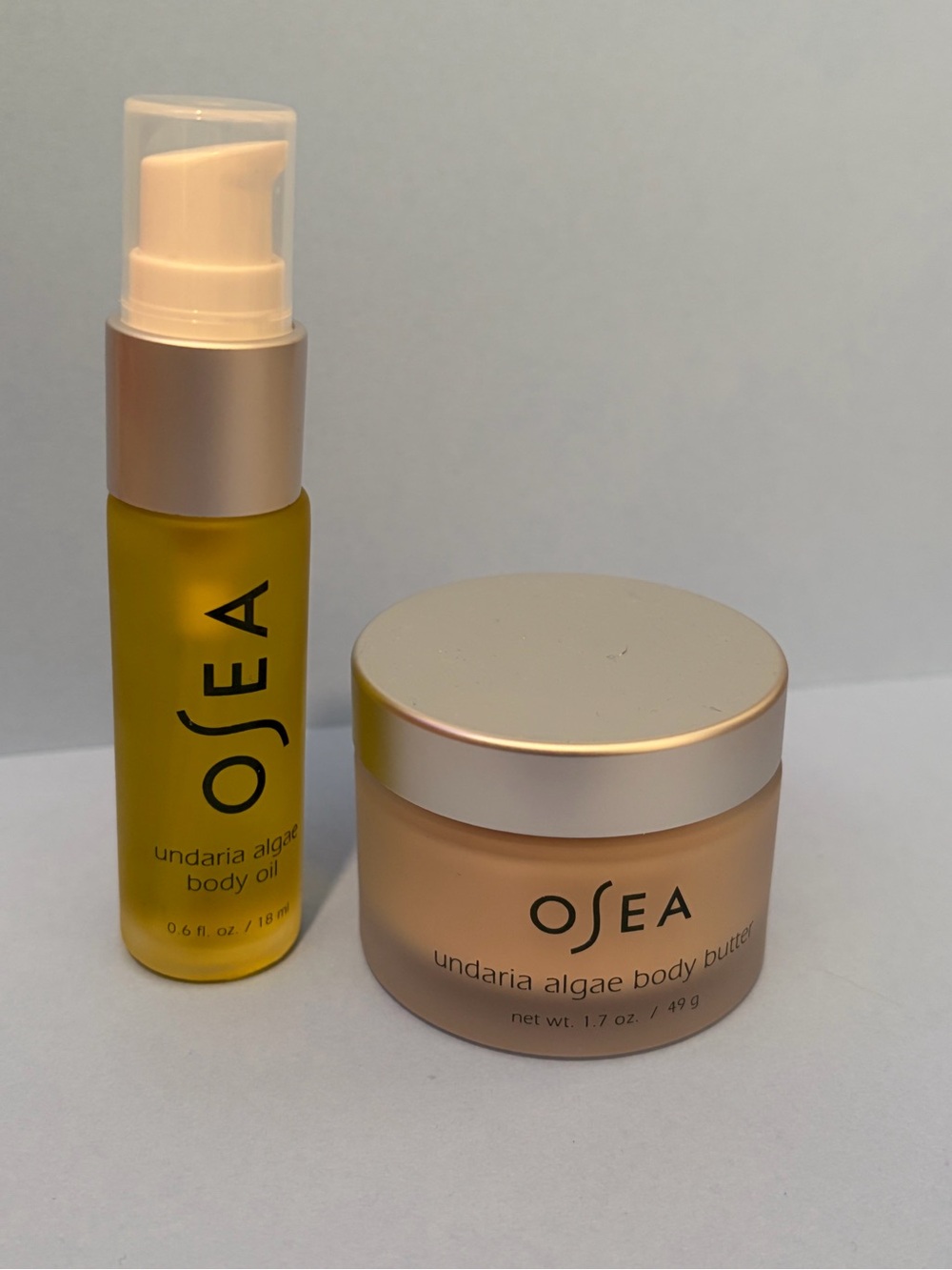 Osea Undaria Algae Body Butter & Body Oil - Yellow & Cream - Picture 2 of 2